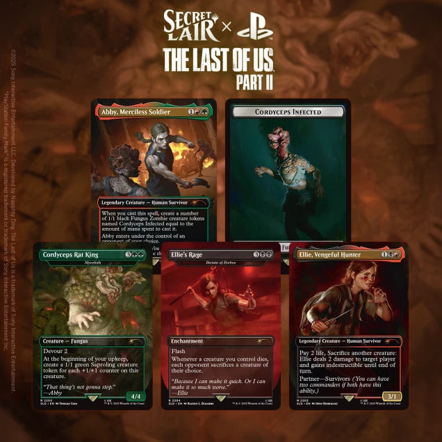 Secret Lair x The Last of Us Part II - Non Foil Edition
