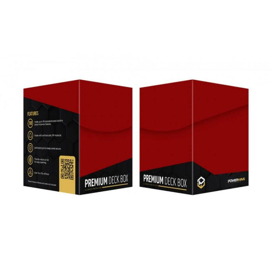 Powerwave Premium Deck Box (Red)