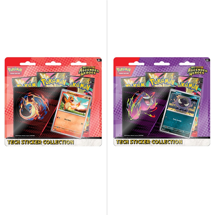 Pokemon TCG: Mega Evolution - Ascended Heroes Tech Sticker Collection - Assorted