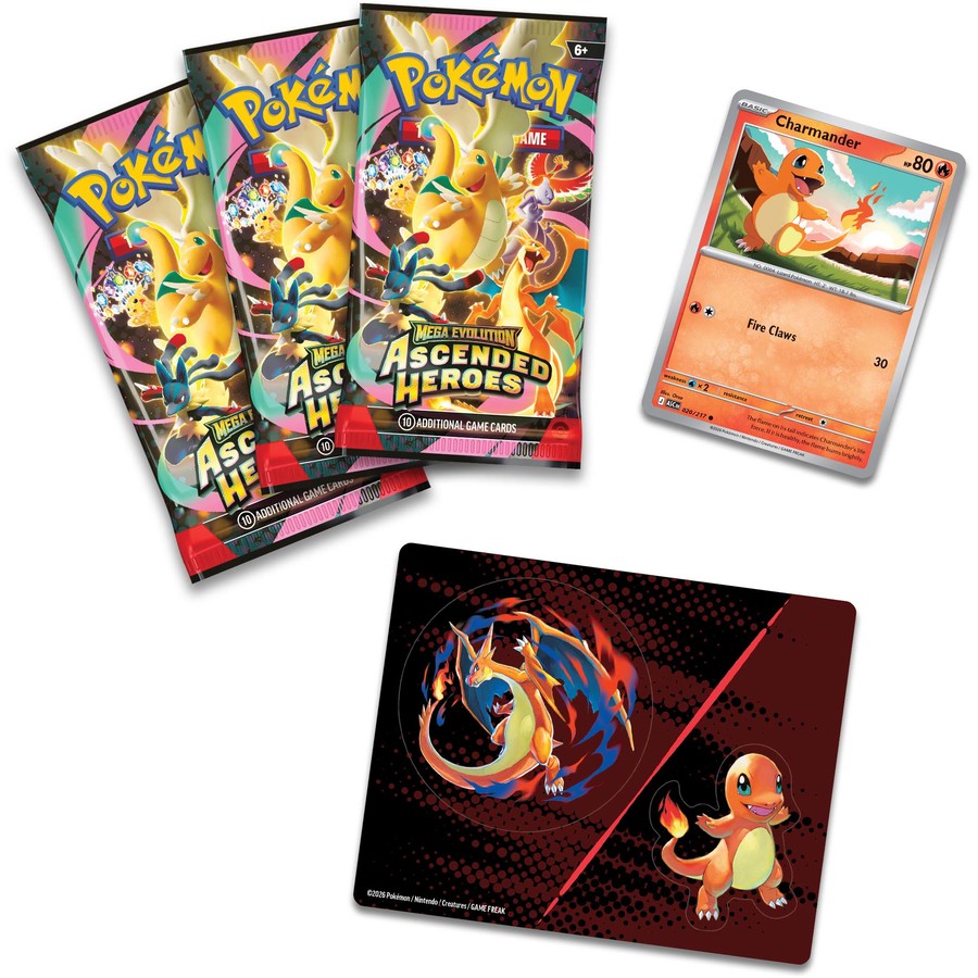 Pokemon TCG: Mega Evolution - Ascended Heroes Tech Sticker Collection - Assorted