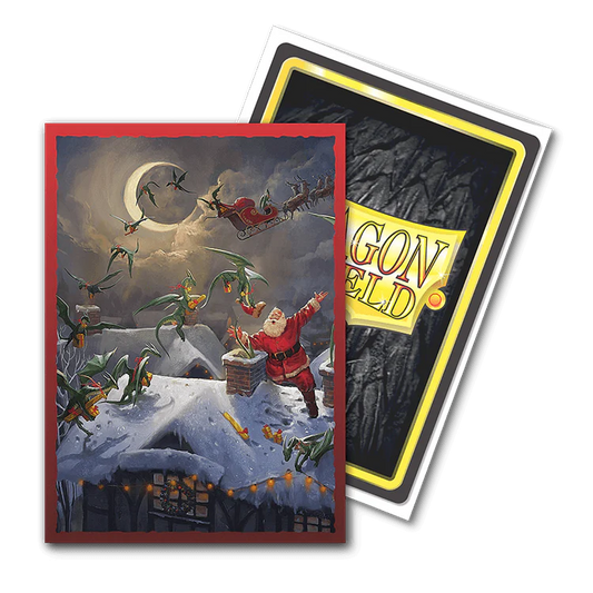 Dragon Shield: Sleeves - Brushed Art - Christmas 2023