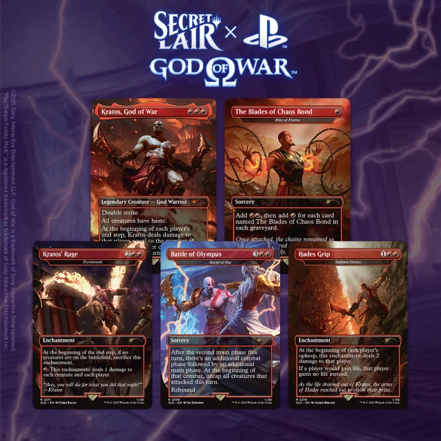 Secret Lair x God of War: Greek - Non Foil Edition
