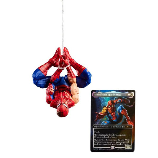 Marvel Legends Series - Magic: The Gathering Battle-Damaged Spider-Man Action Figure