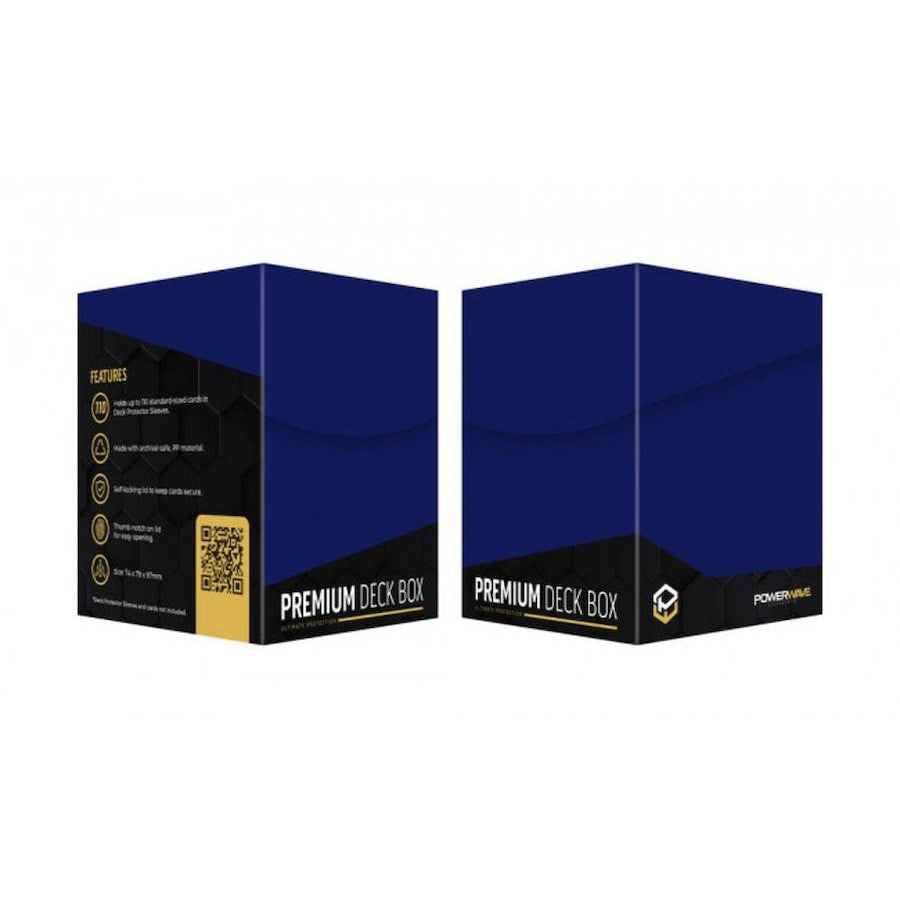 Powerwave Premium Deck Box (Blue)