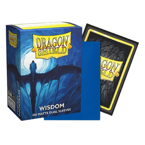 Dragon Shield 100ct Standard Size DUAL MATTE Wisdom Sleeves