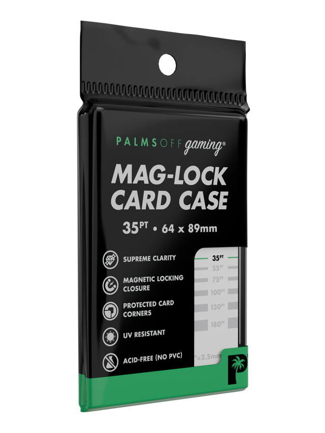 Palms Off Gaming 35pt Mag-Lock Card Case