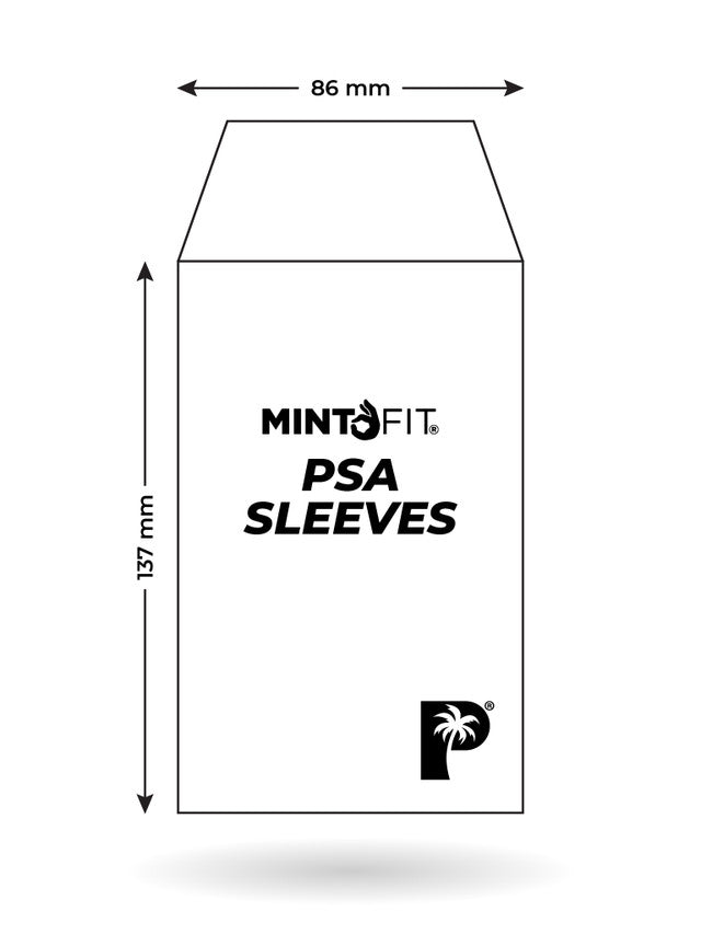 Palms Off Gaming MintFit PSA Graded Card Sleeves - Regular 100pc