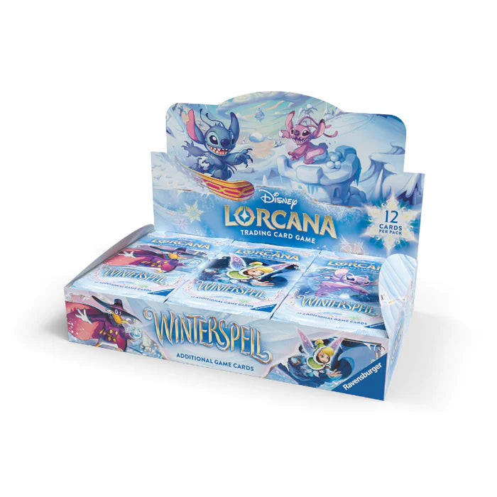 Disney Lorcana S11 Winterspell Booster Display