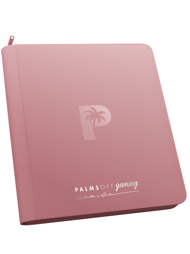 Collector's Series 12 Pocket Zip Binder - Pink