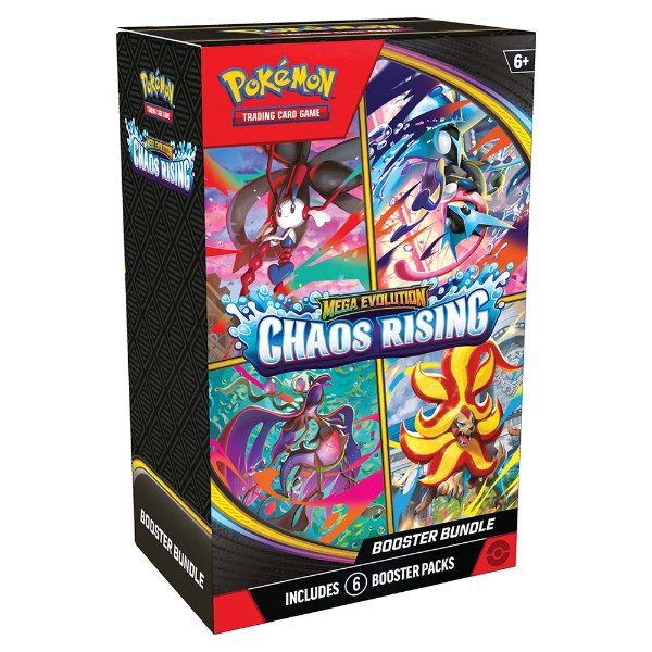 Pokemon TCG: Mega Evolution Chaos Rising Booster Bundle