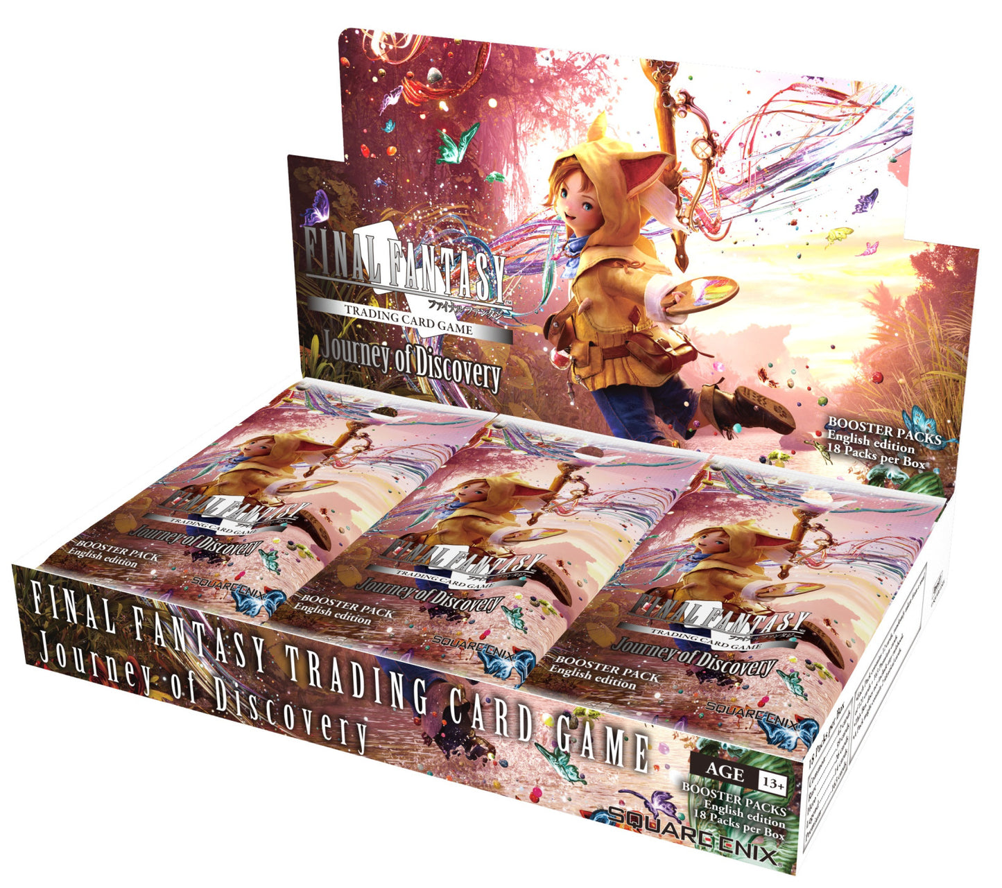 Final Fantasy Trading Card Game Opus XXVII - Journey of Discovery (Display of 18 Boosters)