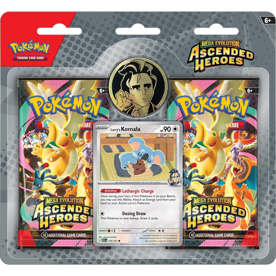 Pokemon TCG: Mega Evolution - Ascended Heroes Collection - Erika & Larry - Assorted