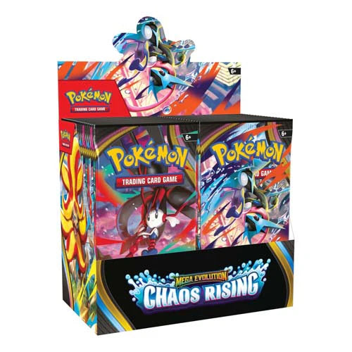 Pokemon TCG: Mega Evolution Chaos Rising Booster Box