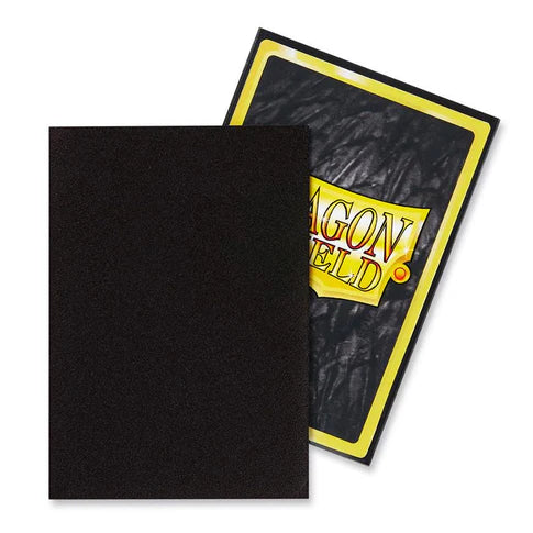 Dragon Shield Standard 100ct Jet MATTE Sleeves