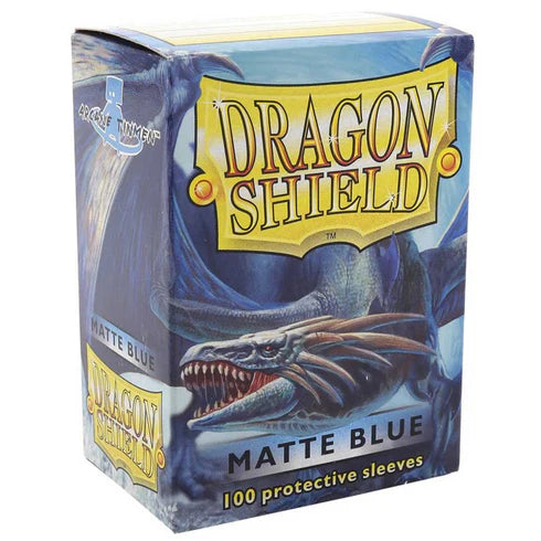 Dragon Shield Standard 100ct Blue MATTE Sleeves