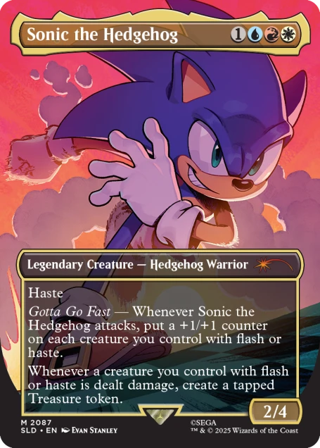 Secret Lair x Sonic: Friends & Foes - Non Foil Edition