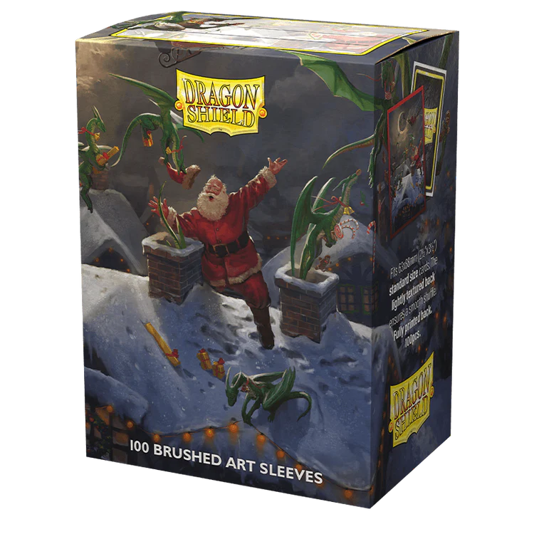 Dragon Shield: Sleeves - Brushed Art - Christmas 2023