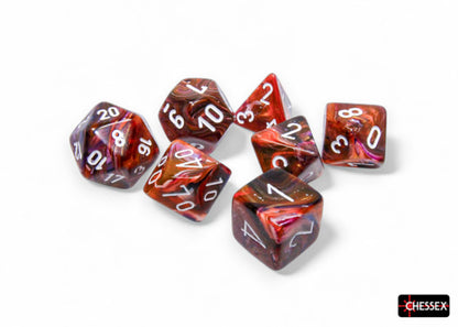 Chessex Festive Polyhedral Symphony/White 7-Die Set