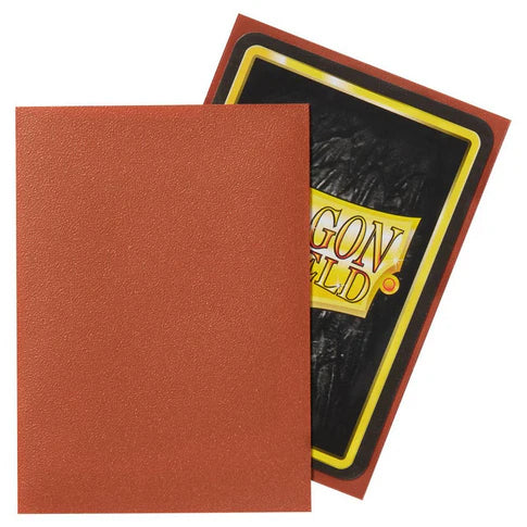 Dragon Shield Standard 100ct Copper MATTE Sleeves