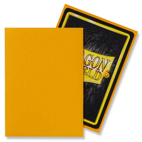 Dragon Shield Standard 100ct Yellow MATTE Sleeves