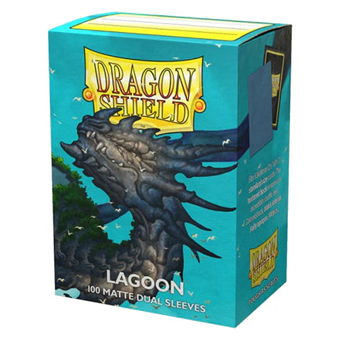 Dragon Shield 100ct Standard DUAL MATTE Lagoon Sleeves
