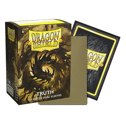 Dragon Shield 100ct Standard Size DUAL MATTE Truth Sleeves