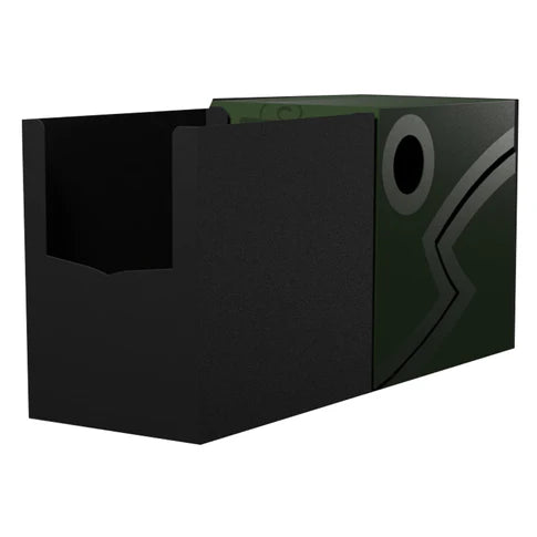 Dragon Shield Double Shell - Forest Green/Black Deck Box