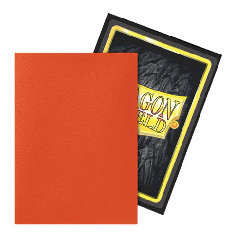 Dragon Shield 100ct Standard Size DUAL MATTE Ember Sleeves