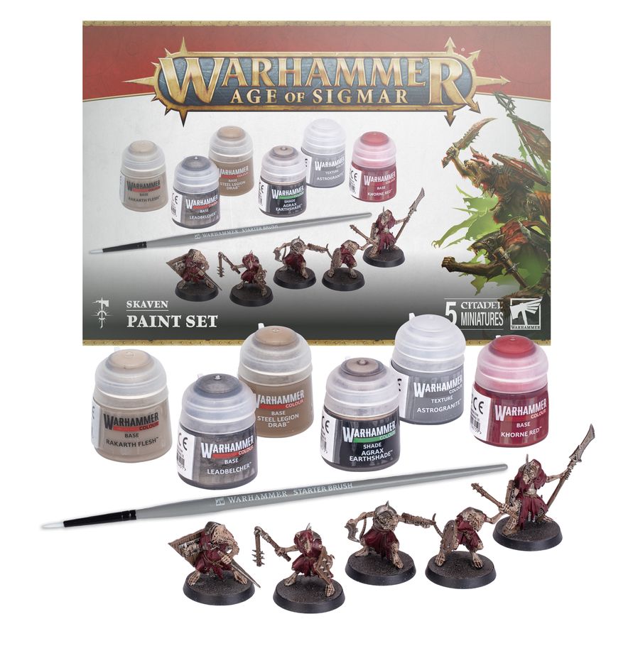 Age of Sigmar: Skaven Paint Set