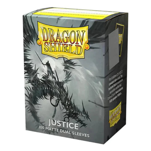 Dragon Shield 100ct Standard Size DUAL MATTE Justice Sleeves