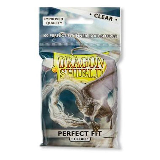 Dragon Shield Perfect Fit Inner Card Sleeves – Clear