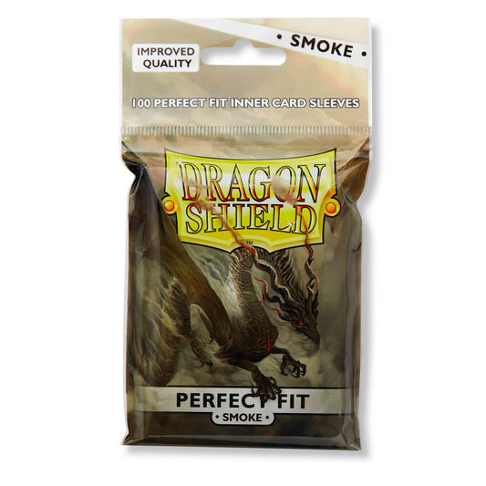 Dragon Shield: Perfect Fit Inner Sleeves – Smoke