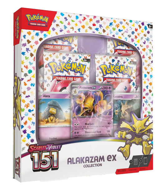 Pokemon TCG: Scarlet & Violet - 151 Collection - Alakazam Ex Box