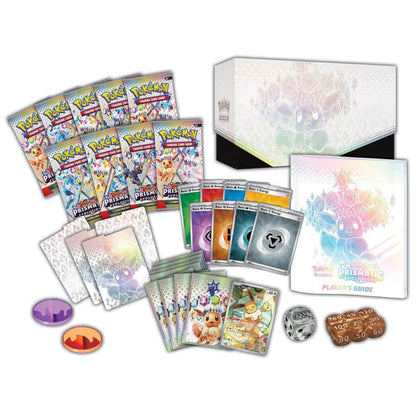 Pokemon TCG: Scarlet & Violet Prismatic Evolutions Elite Trainer Box