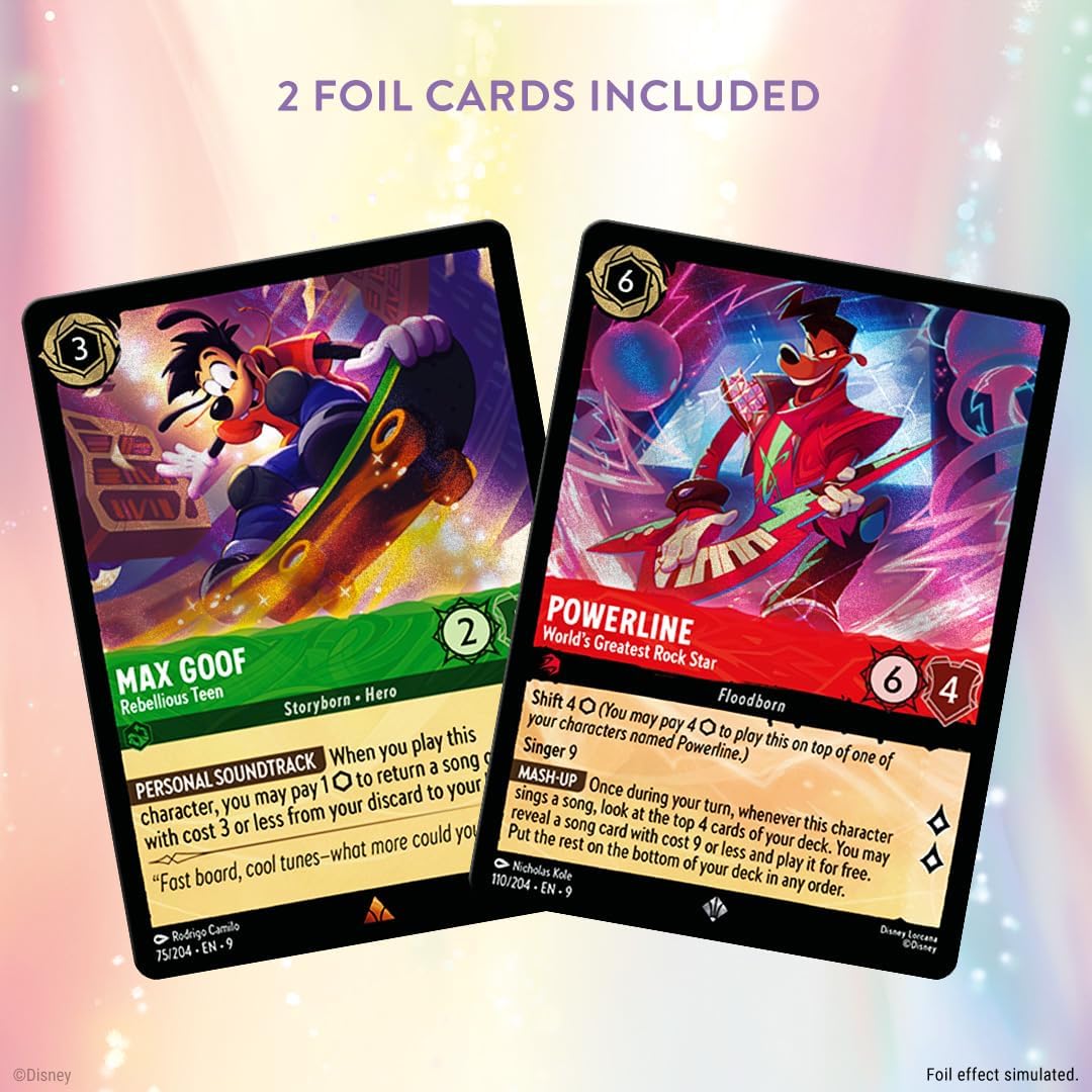 Disney Lorcana TCG: Fabled Single-Player Deck – Emerald & Ruby - Standout Headliners