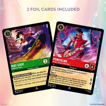 Disney Lorcana TCG: Fabled Single-Player Deck – Emerald & Ruby - Standout Headliners