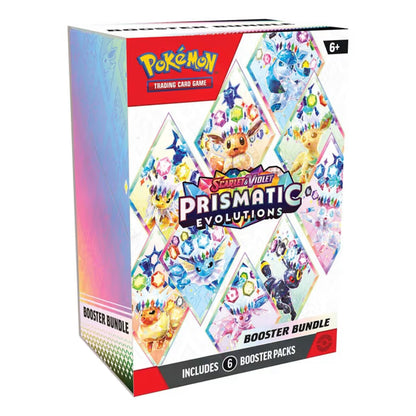 Pokemon TCG: Scarlet & Violet Prismatic Evolutions Booster Bundle