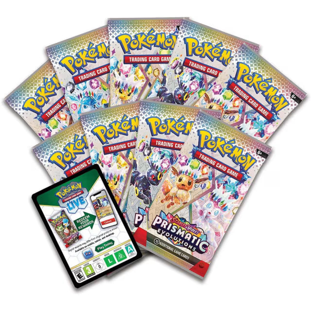 Pokemon TCG: Scarlet & Violet Prismatic Evolutions Elite Trainer Box