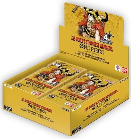 One Piece Card Game: Booster Display – The World's Strongest Warriors [OP-17]