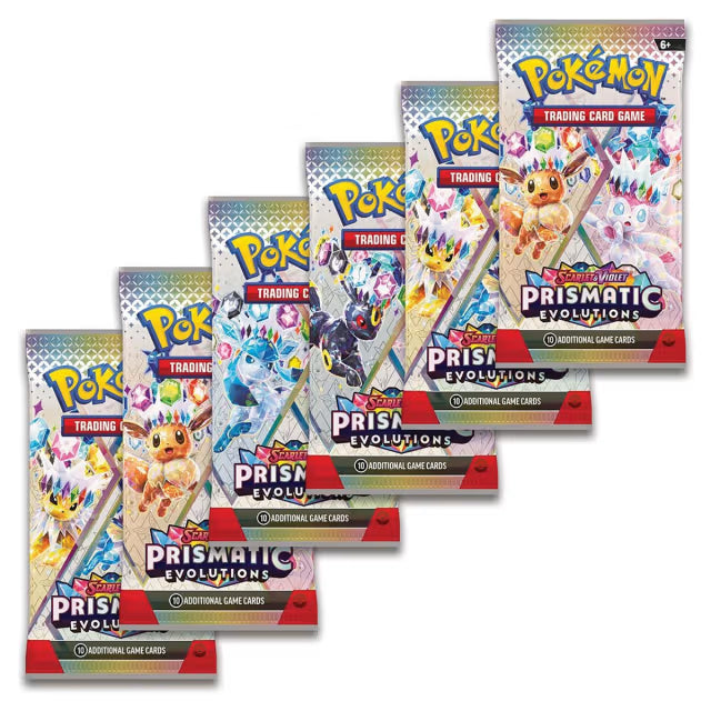 Pokemon TCG: Scarlet & Violet Prismatic Evolutions Booster Bundle