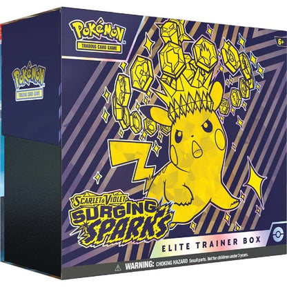 Pokémon TCG: Scarlet & Violet—Surging Sparks Elite Trainer Box