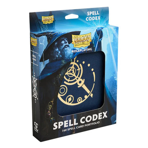 Dragon Shield Spell Codex Midnight Blue