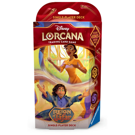 Disney Lorcana S8 Reign of Jafar Single-Player Deck: Harmonious Team: Tiana & Bruno