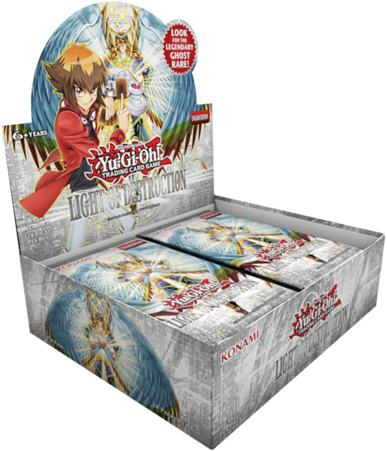 Yugioh - Light of Destruction Unlimited Reprint Booster Display