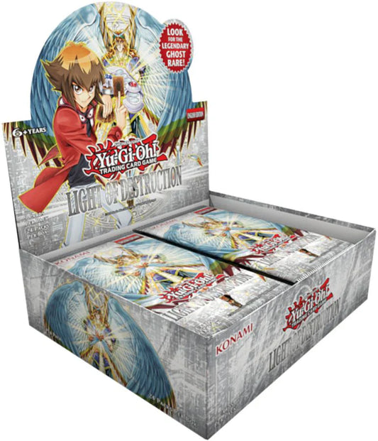 Yugioh - Light of Destruction Unlimited Reprint Booster Display