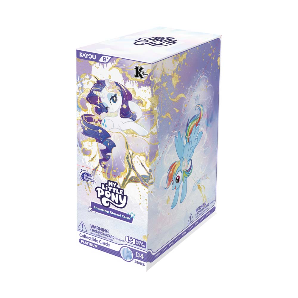 My Little Pony Friendship Eternal Moon Edition Collector Card Foil Booster Display Series 4