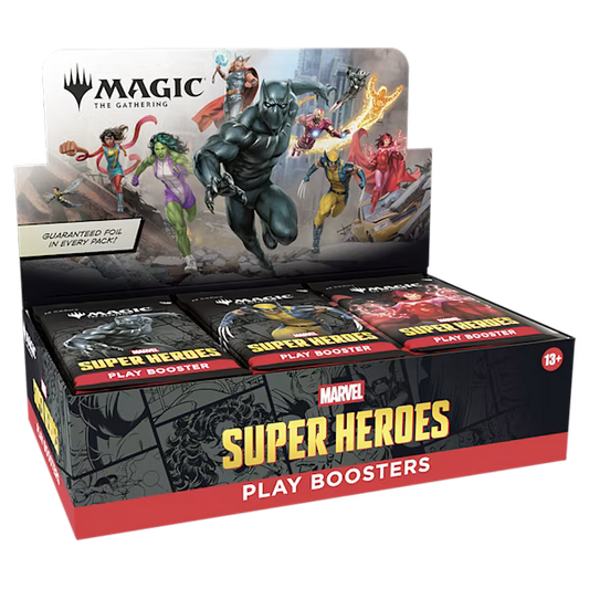 Magic: The Gathering® | Marvel Super Heroes Play Booster Display