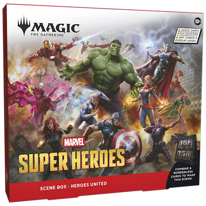 Magic: The Gathering® | Marvel Super Heroes Scene Boxes Combo PRE ORDER