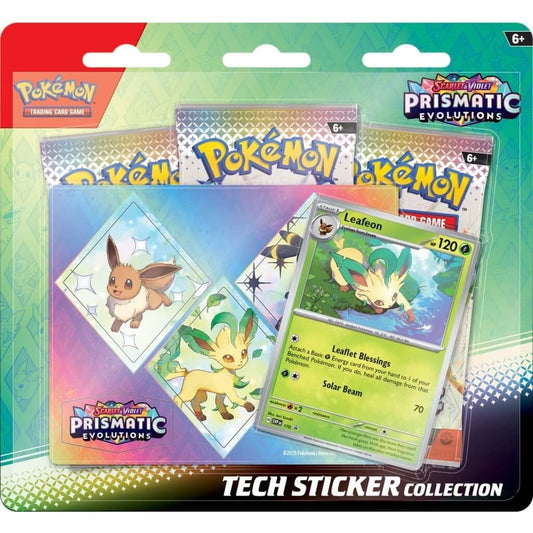 Pokemon TCG: Scarlet & Violet Prismatic Evolutions Tech Sticker Collection