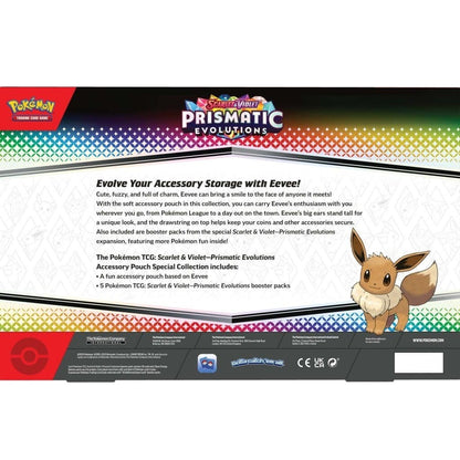 Pokemon TCG: Scarlet & Violet Prismatic Evolutions Accessory Pouch